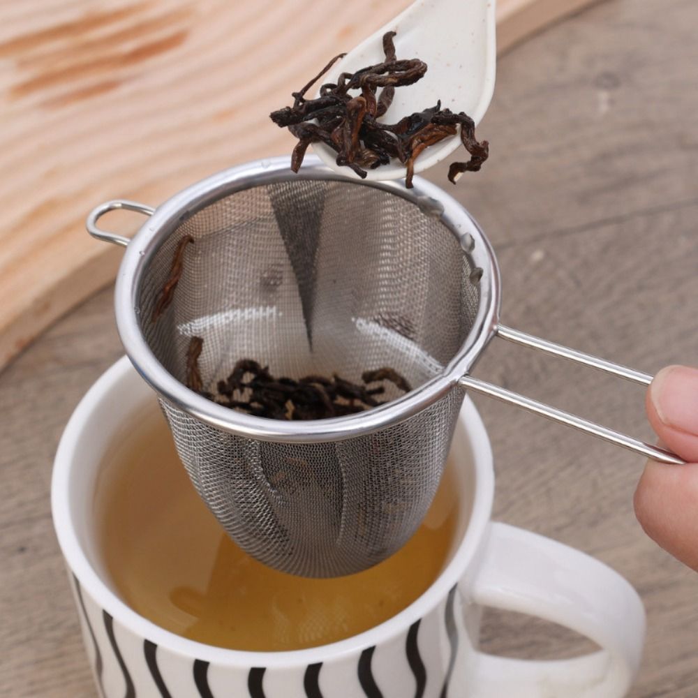 Loose Leaf Tea Infuser - 초미세 메쉬 스테인리스 스틸 차 여과기,