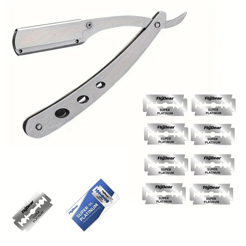 Safety Razor Handle - 제모칼 남성용 면도날 접이식 일자형 안전