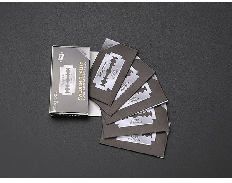 Safety Razor Handle - 도매 20개입 이중 스틸 엣지 블레이드