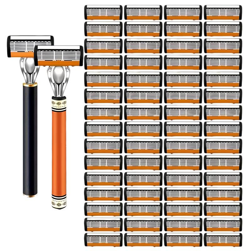 Safety Razor Handle - 레이저 클래식 6겹 안전 면도기 남성용