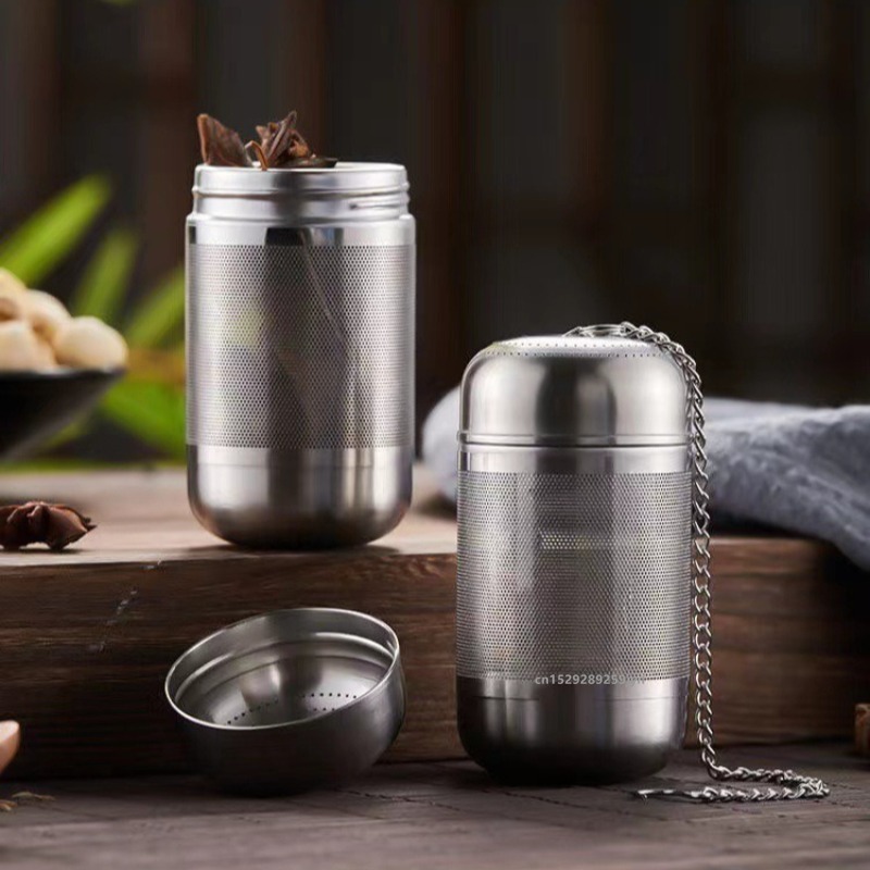 Loose Leaf Tea Infuser - 1pc 차 인퓨저, 304 스테인레스 스틸