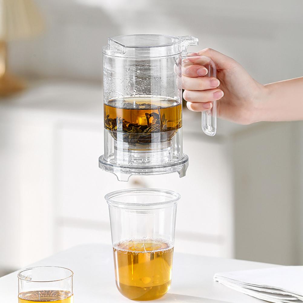 뚜껑이 있는 차 여과 머그컵 분리형 필터 티포트 무미  - Loose Leaf Tea Infuser 리뷰 및 가격