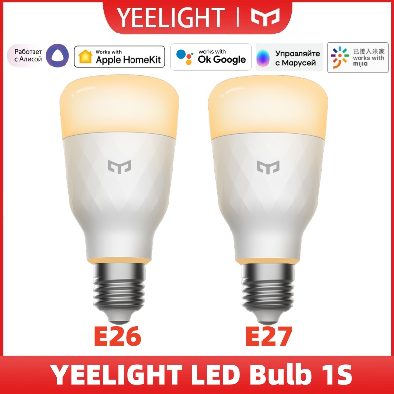 Yeelight LED 전구 1S E26/E27 따뜻한 - Yeelight Light Smart Bulb 리뷰 및 가격