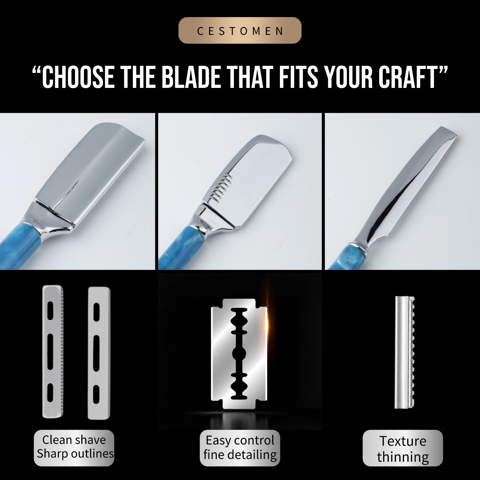 1개입 프로 레진 나무 손잡이 이발사용 숱가위 수동 아 - Safety Razor Handle 리뷰 및 가격