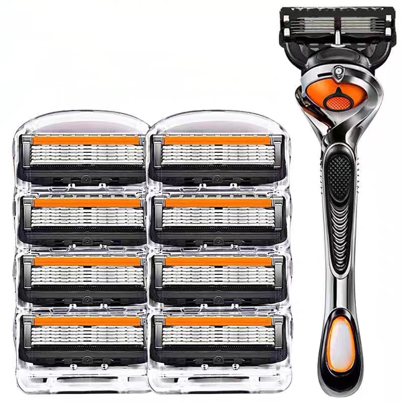 5겹 교체형 안전날, 남성용 수동 면도기, 스테인리스  - Safety Razor Handle 리뷰 및 가격
