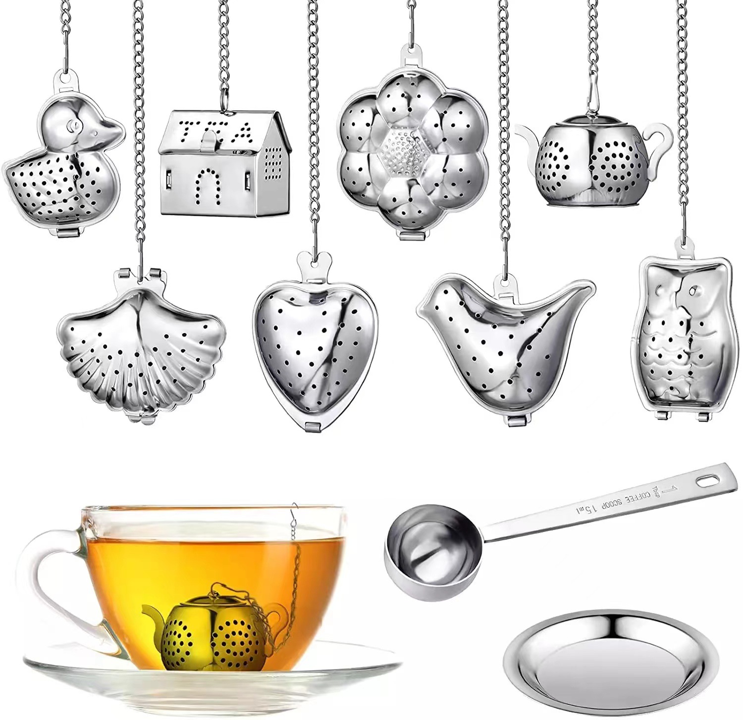 차 여과기 스테인레스 스틸 차 주입기 느슨한 차용 미세 - Loose Leaf Tea Infuser 리뷰 및 가격