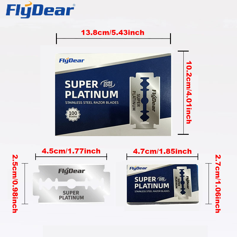 FLYDEAR 10-1000 PCS 스테인레스 스틸 소 - Safety Razor Handle 리뷰 및 가격