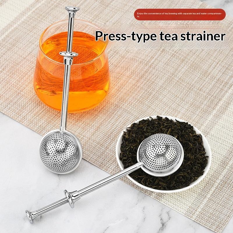 긴 손잡이가 있는 스테인리스 스틸 차망, 미세한 메쉬, - Loose Leaf Tea Infuser 리뷰 및 가격